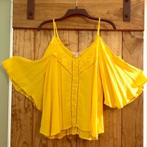 GB Cold Shoulder Blouse